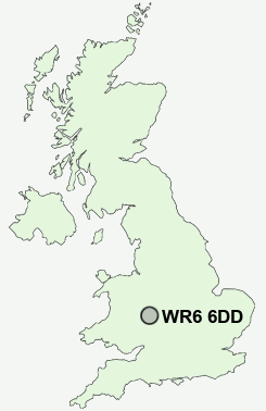 UK Postcode map