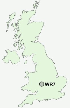 UK Postcode map