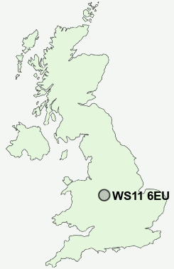 UK Postcode map