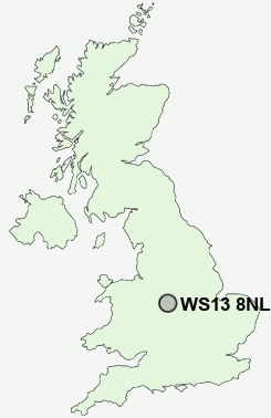 UK Postcode map