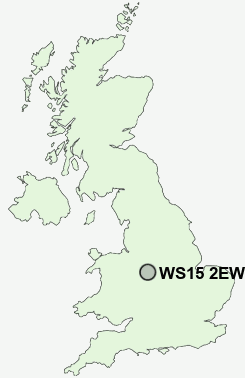 UK Postcode map