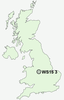 UK Postcode map