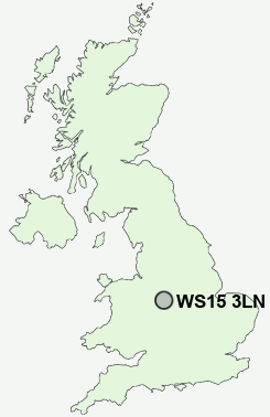 UK Postcode map