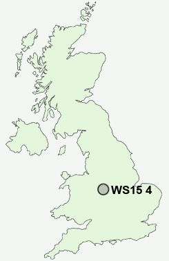 UK Postcode map