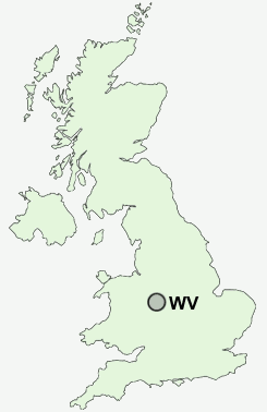 UK Postcode map