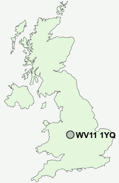 UK Postcode map