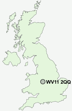 UK Postcode map