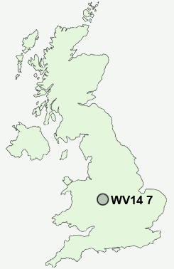 UK Postcode map