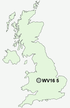 UK Postcode map