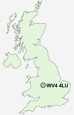 UK Postcode map