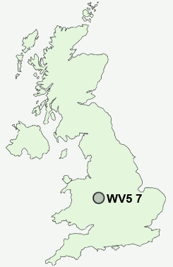 UK Postcode map