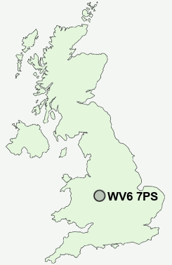 UK Postcode map