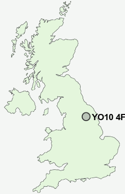 UK Postcode map