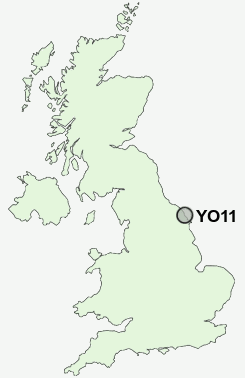 UK Postcode map