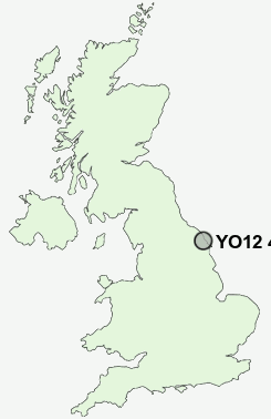 UK Postcode map