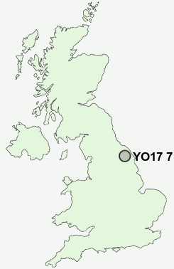 UK Postcode map