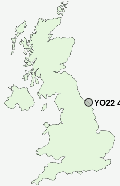 UK Postcode map