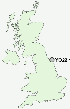 UK Postcode map