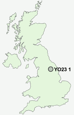 UK Postcode map