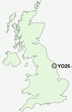 UK Postcode map