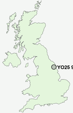 UK Postcode map