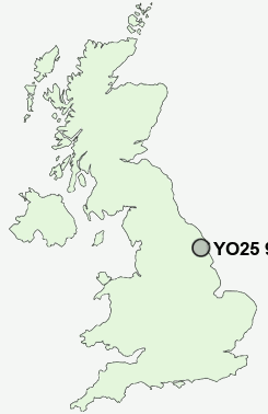 UK Postcode map