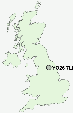 UK Postcode map