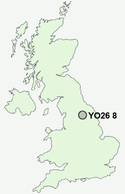 UK Postcode map