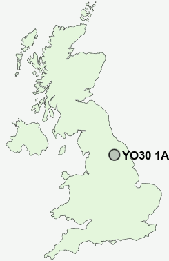 UK Postcode map