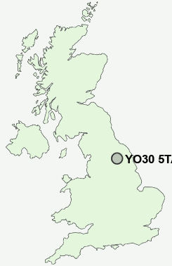 UK Postcode map