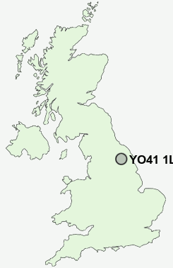 UK Postcode map