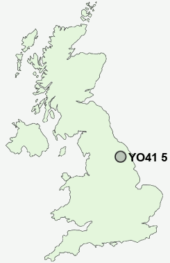 UK Postcode map