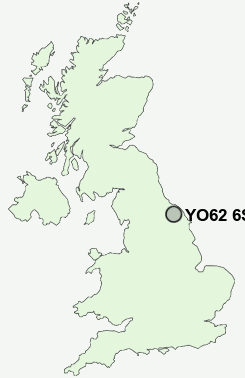 UK Postcode map