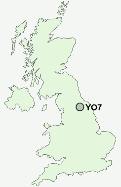 UK Postcode map