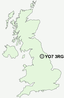 UK Postcode map