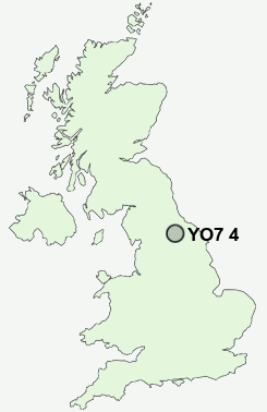 UK Postcode map