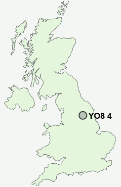 UK Postcode map