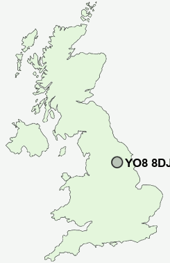 UK Postcode map