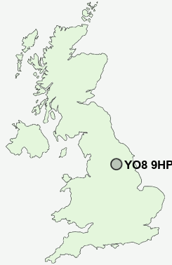 UK Postcode map